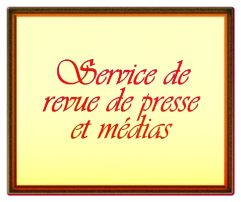 Service-revue de presse-médias-image